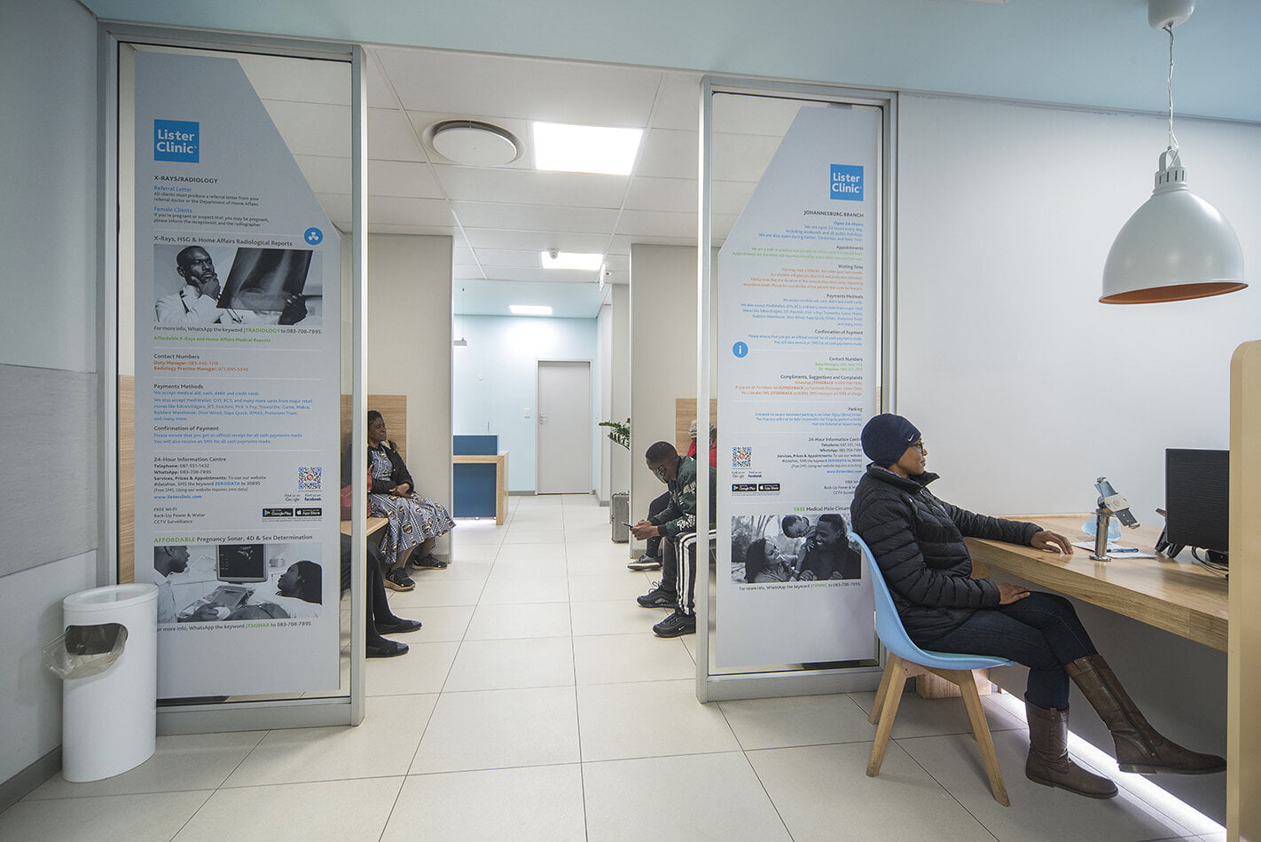 LISTER CLINIC Dr. Maphisa & Partners Inc. 4th Floor Main Waiting Rooms